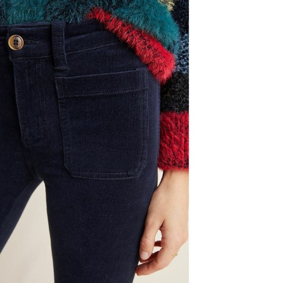 Anthropologie Pilcro High-Rise Skinny Corduroy Pants sz 25 - Picture 3 of 16